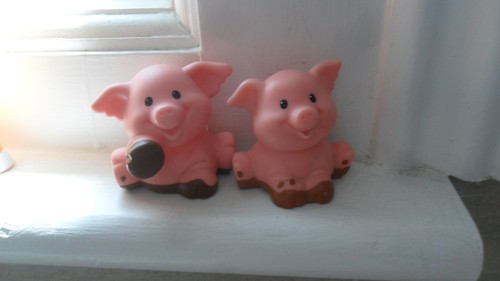 Rare fisher price pair of - ,