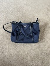 PRADA Navy Handbag Shoulder