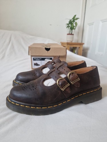 Martens mary jane - mary, dark