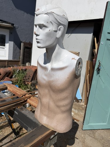 Vintage full head with face - full,
