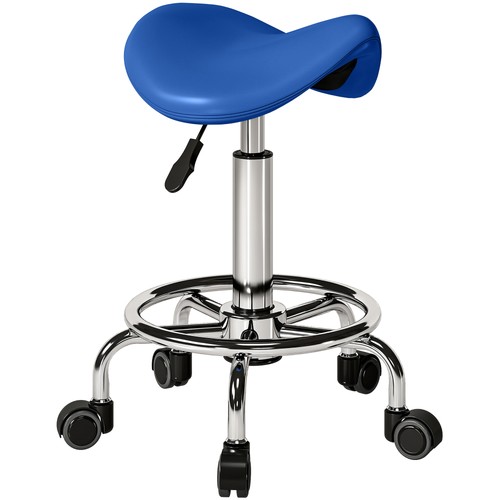 Homcom leather saddle - leather,