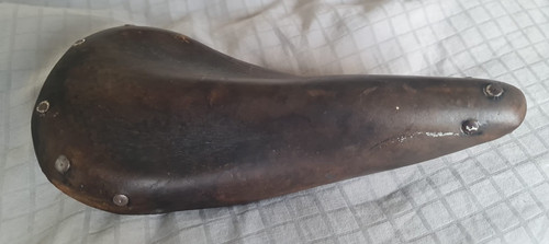 Vintage bim leather saddle - bim,