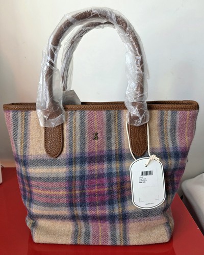 Joules carey tweed tote - tweed, bag