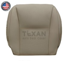 For 2002-2009 Toyota Land Cruiser Prado Driver Bottom Leather Seat Cover Beige