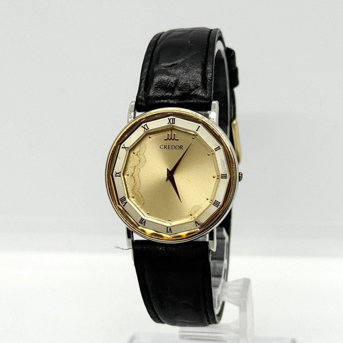 Seiko credor 2f70 0290 gold - seiko,