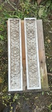 Carved Marble Flowered Panels