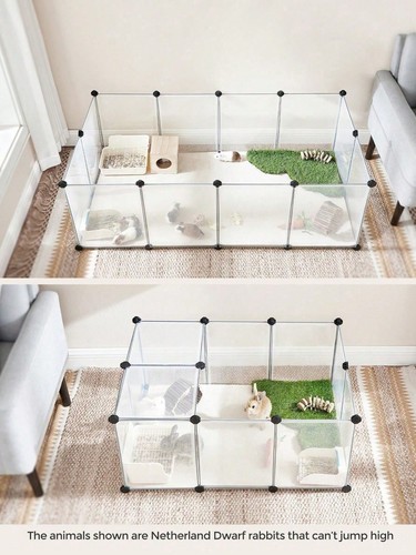 Pet playpen with floor diy - with,