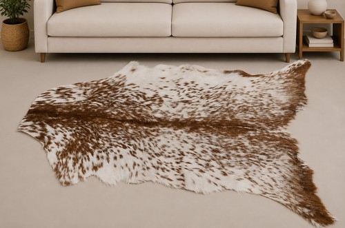 Genuine goat hide hair - goat, on