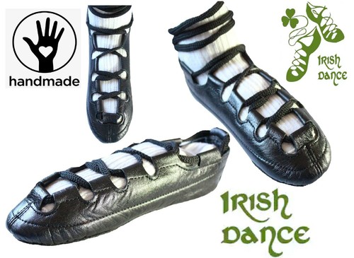 Irish dancing shoes leather - dancing,