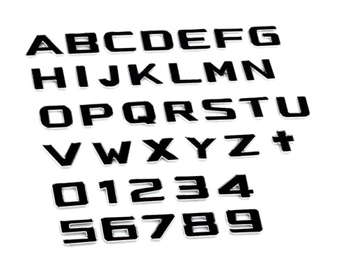 Black metal self adhesive - black,
