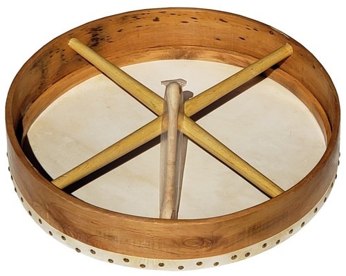 Celtic bodhran inch natural - celtic,