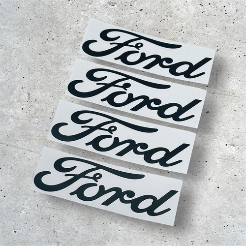 Ford brake caliper decals - ford,