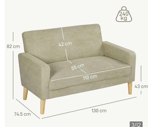 Display homcom two - homcom, seater