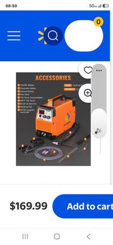 Aluminum tig welder - hf,