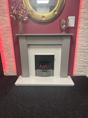 Display grey wooden - grey,