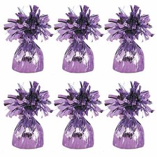 Lavender Foil Balloon Weights