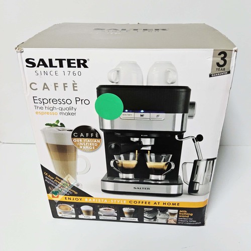 Salter barista coffee machine - barista,
