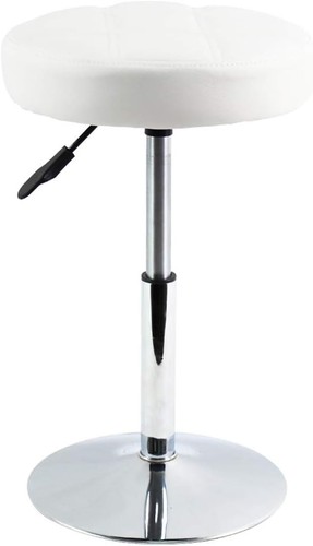 Round cushion salon stool - round,