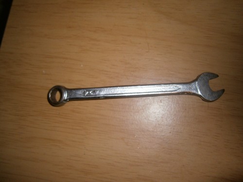 Vintage silver tone spanner - ,