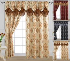 Alexa Luxury Jacquard Curtain
