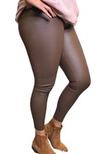 Ladies Brown High Waisted