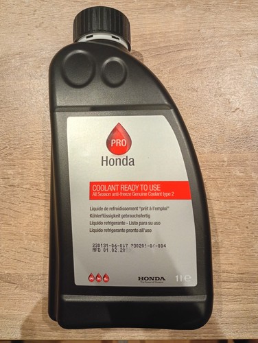 Genuine honda type premixed - genuine,