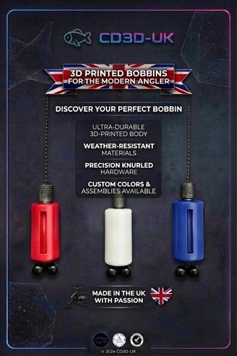 Carp fishing bobbins - 3, x