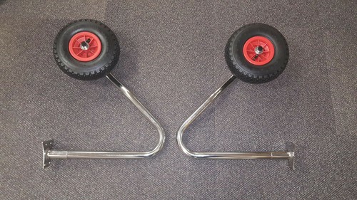 Inflatable launching wheels - inflatable,