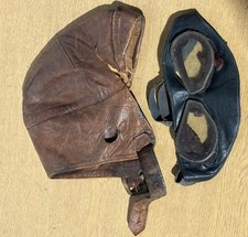 WW1 RFC FLYING HELMET LEATHER