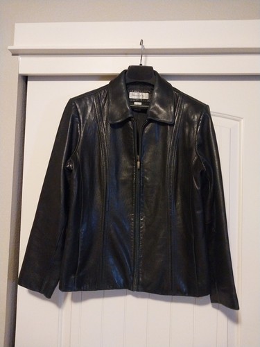 Leather jacket vintage s - leather,