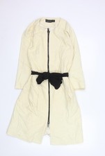 Zara Woman Ivory Cotton Blend