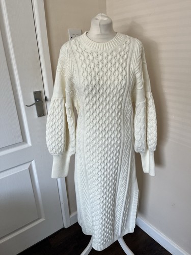 Lost ink cream aran midi - lost,