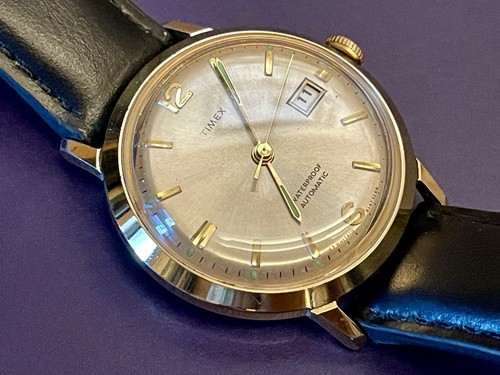 Vintage 1968 timex automatic - vintage,