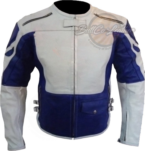 Men cowhide leather motorcycle - men,