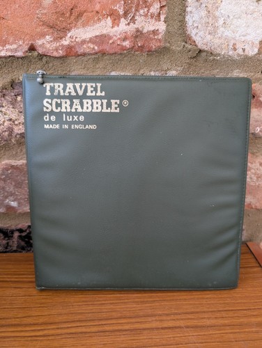 Vintage travel scrabble deluxe - travel,