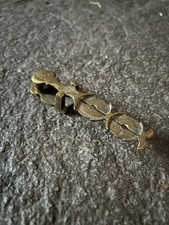 ANTIQUE BRASS SOVEREIGN COIN