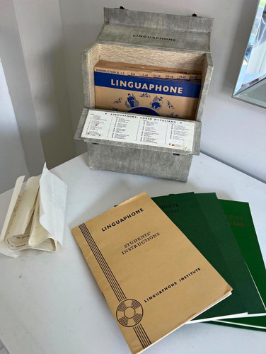 Vintage 1900s linguaphone - vintage,