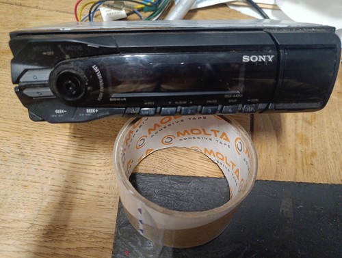 Sony car radio - car, aux