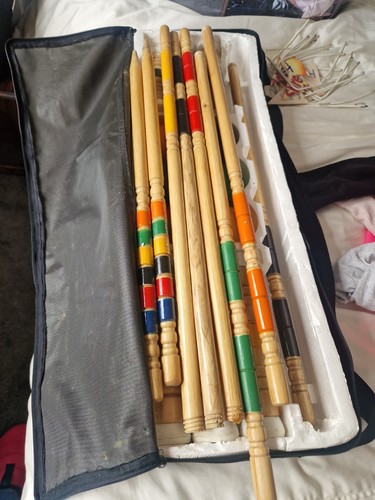 Sportcraft croquet set wooden - set,