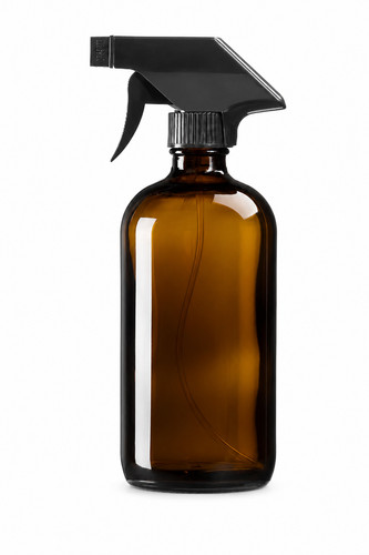 Amber glass spray bottles 1 - amber,