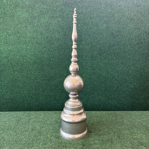 Vintage steel roof finial - 28",
