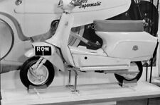 Raleigh Roma scooter Motor Show 1960 Car Old Photo
