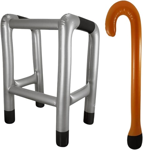 Inflatable zimmer frame - zimmer, and