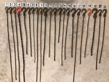 Old used rusty chain anchor