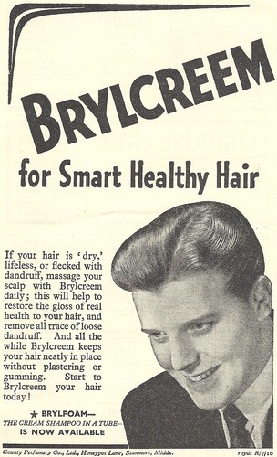 Vintage brylcreem advert - brylcreem,