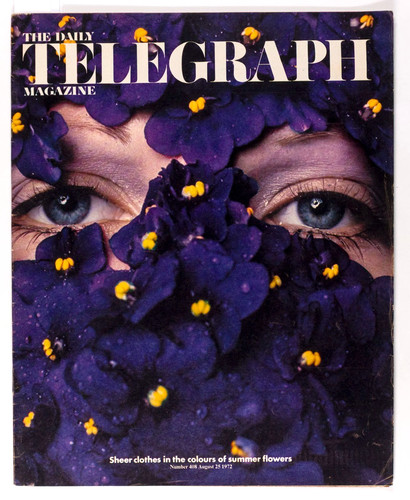 Biba violets ossie clark - violets,