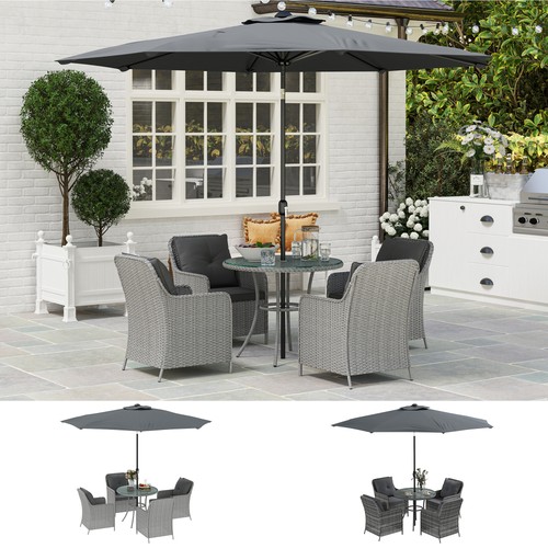 Seater rattan dining set - dining, w/