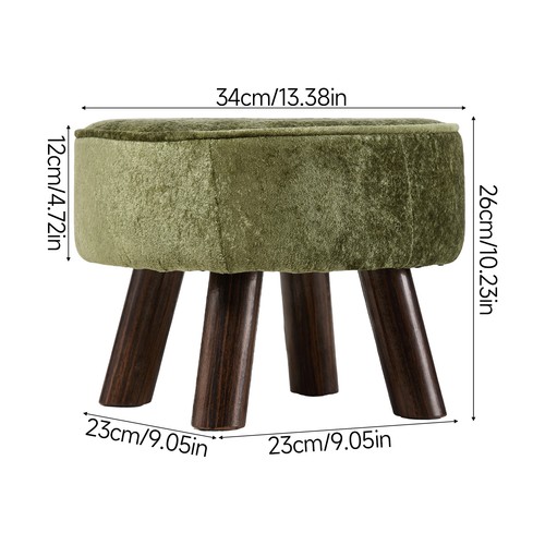 Modern tufted footstool - modern,