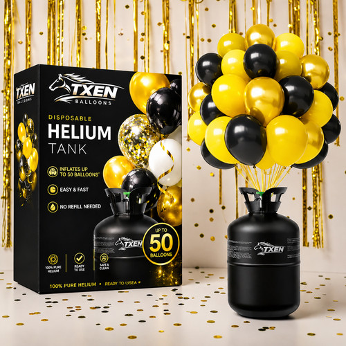 Helium tank for balloons - 50,