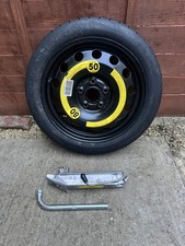 VW GOLF EOS iD3 PASSAT TOURAN AUDI A3 A4 16” SPACE SAVER SPARE WHEEL + JACK KIT